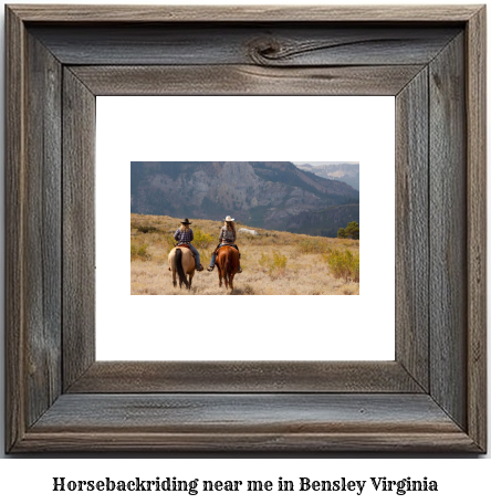 horseback riding near me in Bensley, Virginia